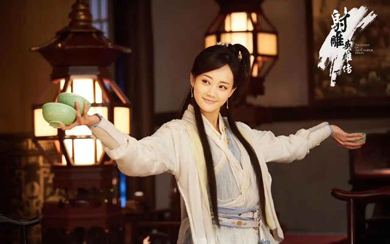 李一桐《新版射雕英雄传》剧照桌面壁纸