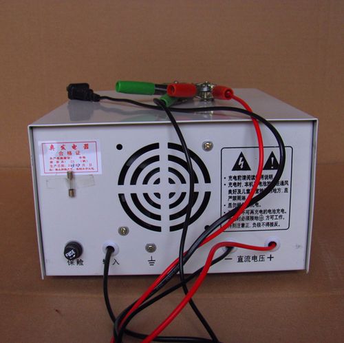 电瓶充电器12v24v大功率汽车电池车用蓄电池风冷型纯铜电瓶充电器