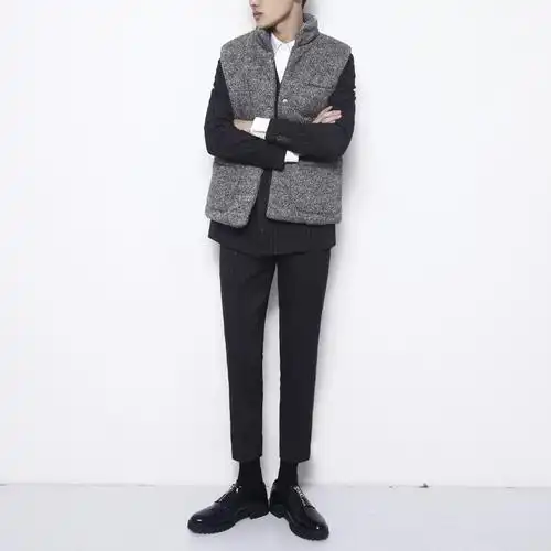 花花公子双排扣条纹西装男套装韩国气质正装修身商务休闲英伦西服男