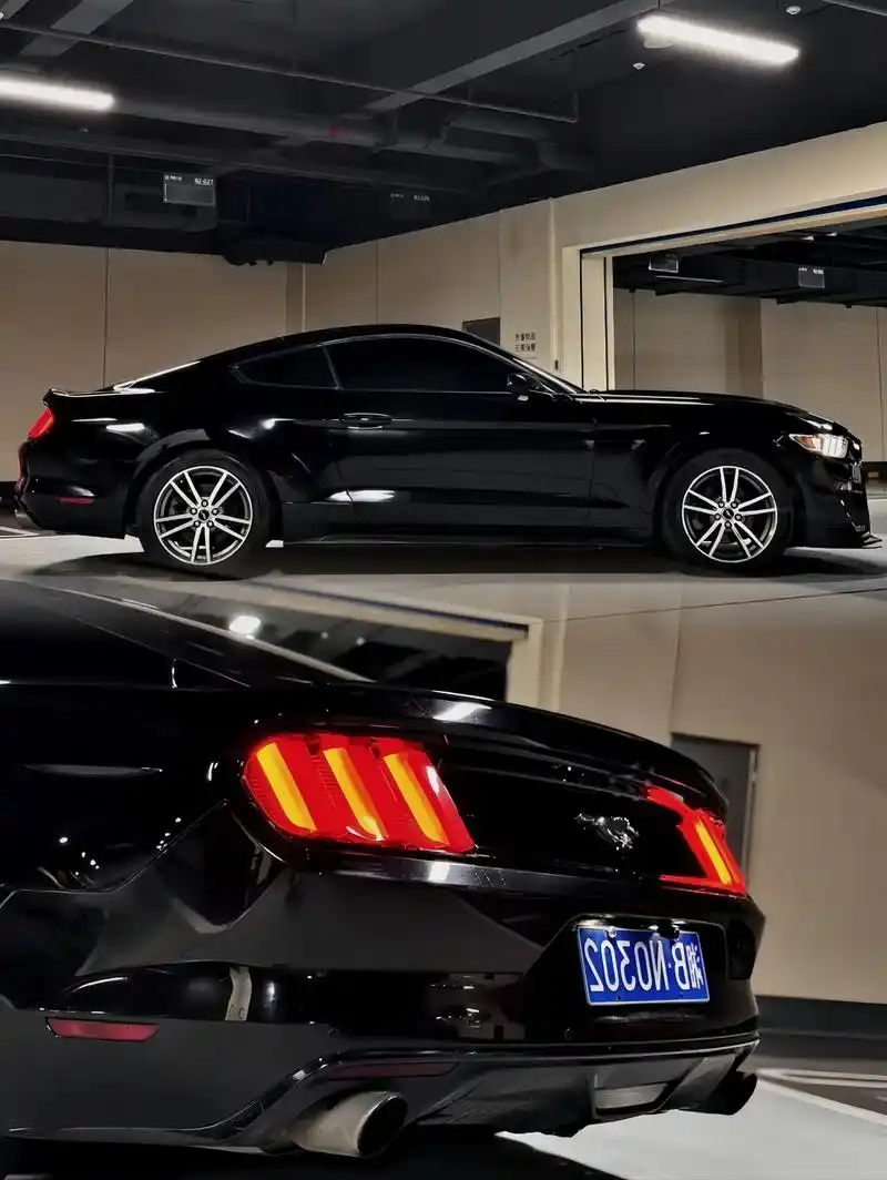 野马23t黑武士改装高清图片