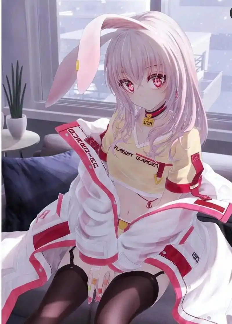 兔子小姐#兔女郎# #可爱二次元女孩