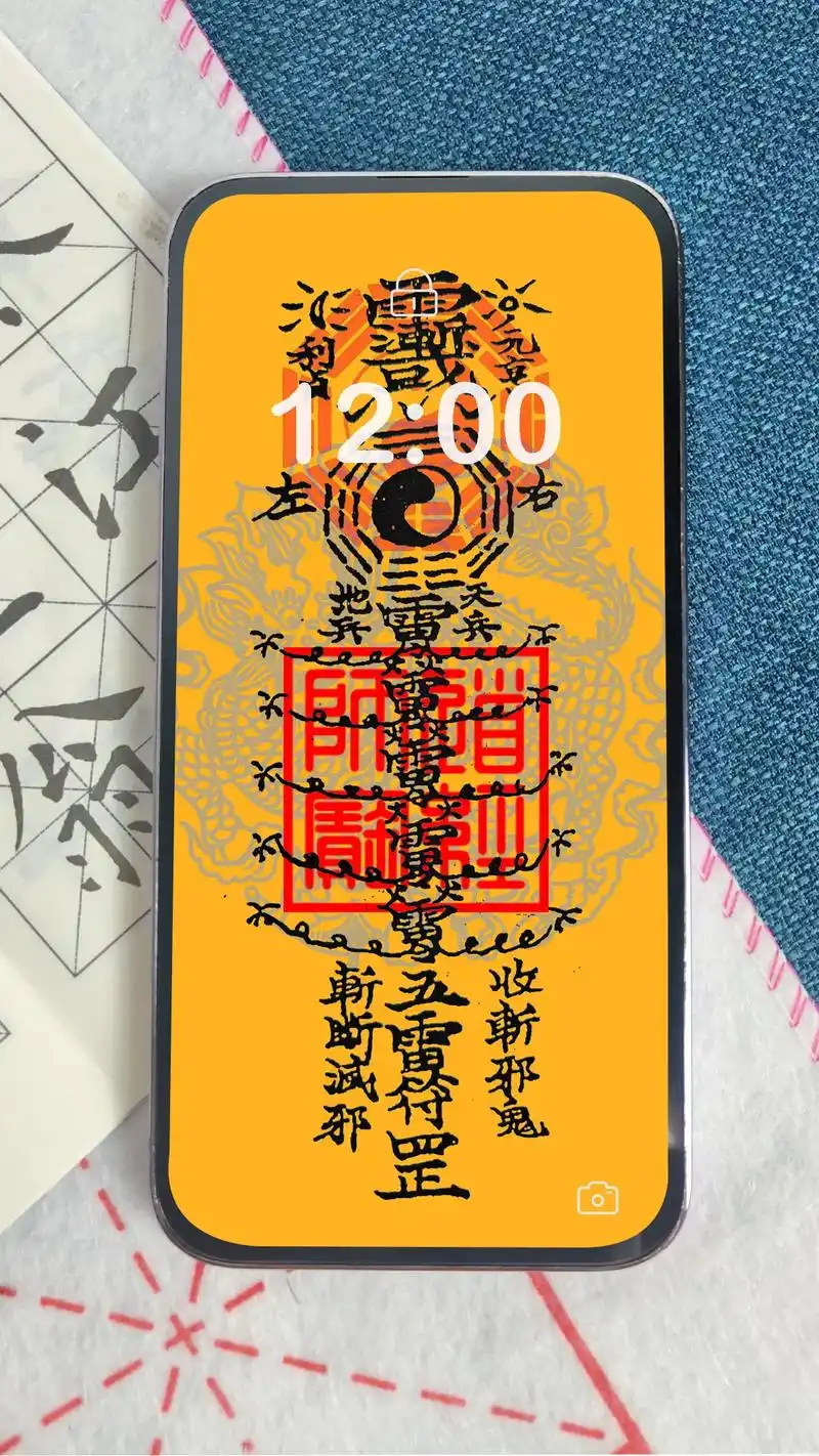 五雷镇邪平安符招财纳福平安如意祝福祈福不可迷信汇左断减邪不黄纸黑