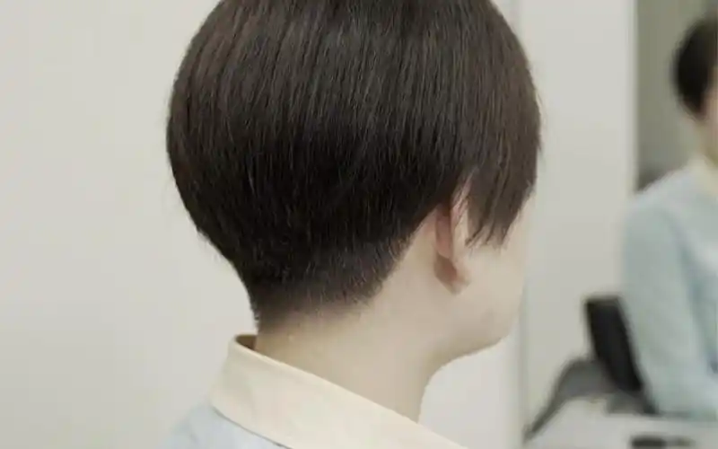 短发分享93后脑扁踏94这样剪99侧颜99