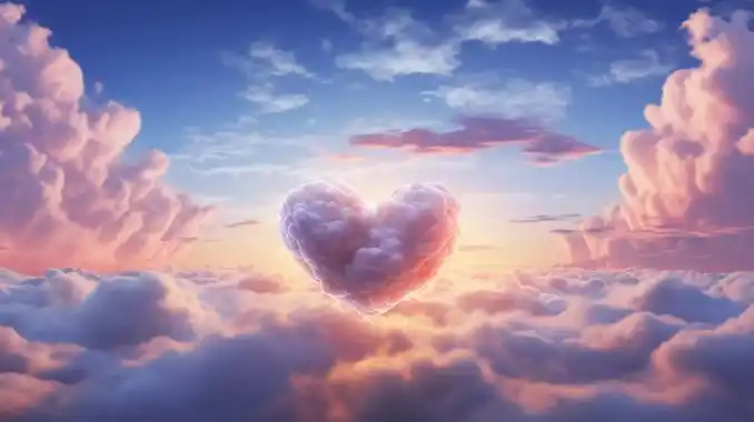 爱心云朵素材-爱心云朵图片-爱心云朵素材图片下载-觅知网
