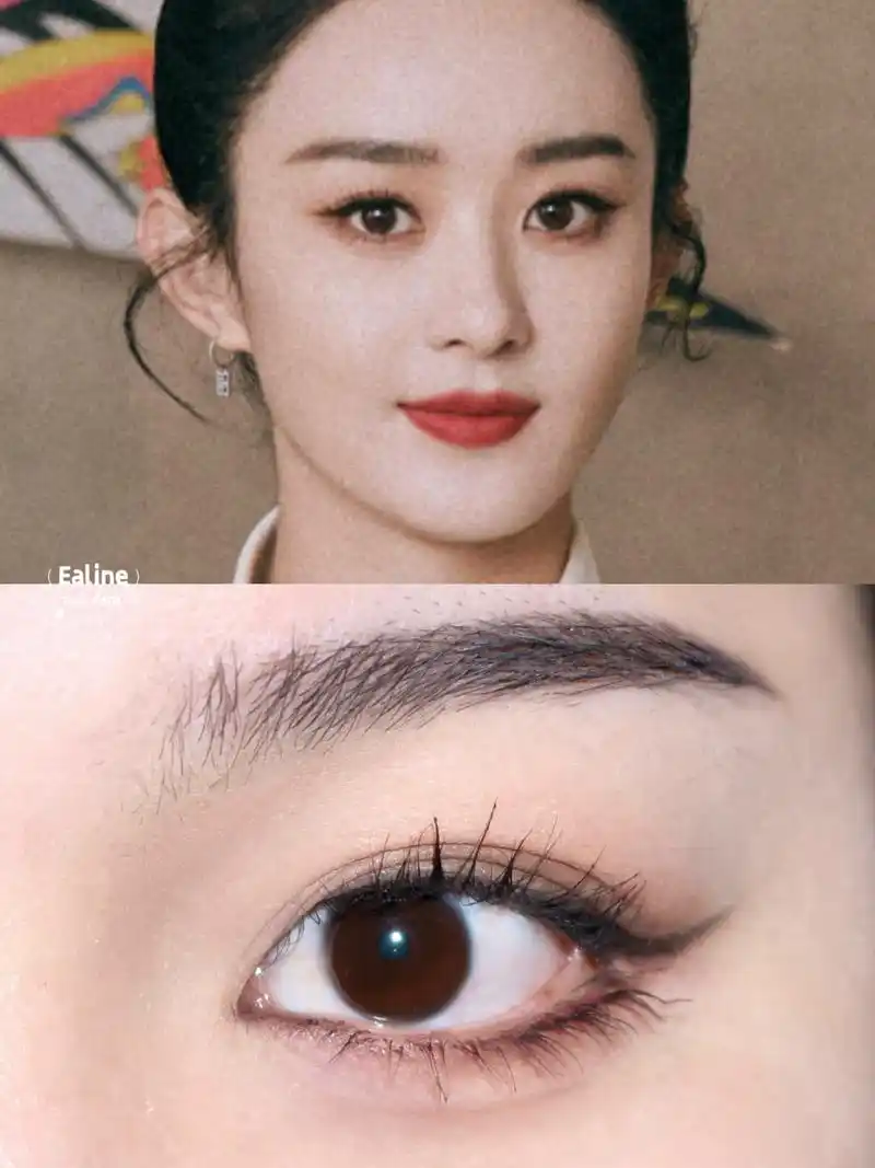 赵丽颖仿妆|国泰民安氛围感十足!