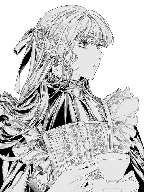 超华丽线稿 画师:ena_高清图集_新浪网