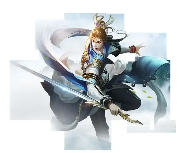 执剑男子 古风仙侠