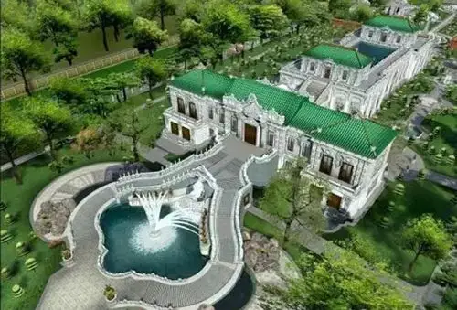 圆明园复原图,没被烧毁前竟然如此之美!