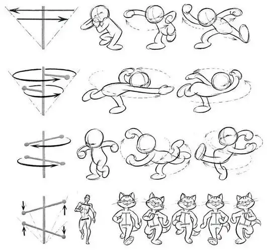 动画科普:动画运动的10个规律_wx_tzxaxyxyuj_文章/经验图片 - 致设计