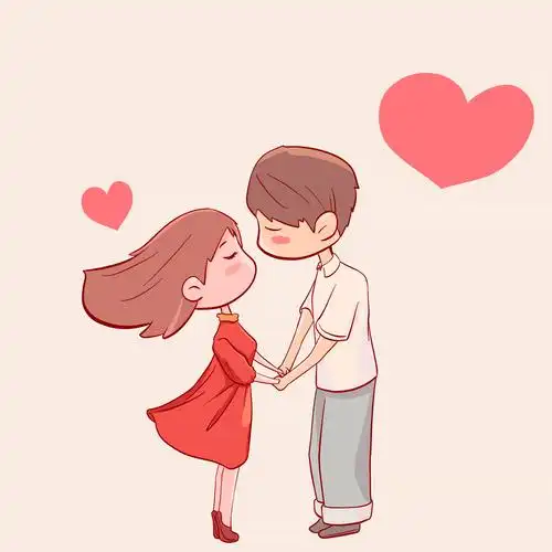 心动情侣动态元素gif动态图心跳表情包