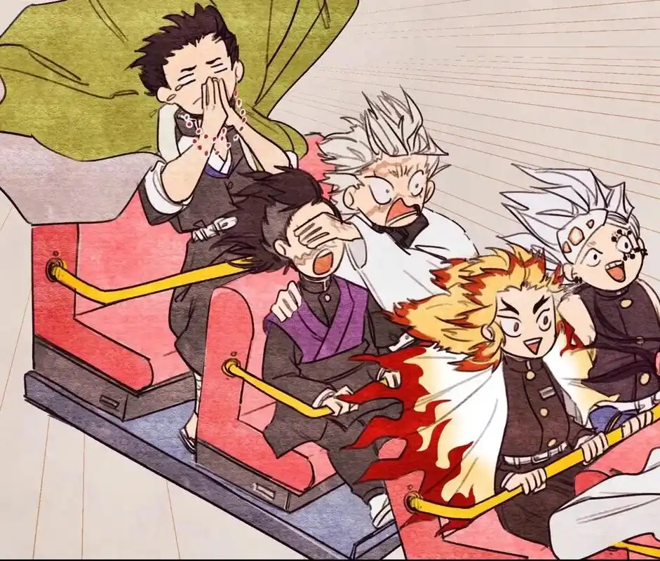 鬼灭之刃 #搞笑图片#九柱 - 抖音