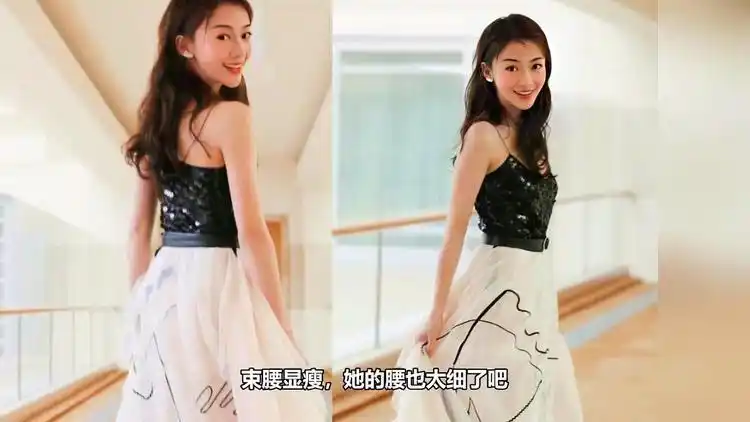 看了吴谨言的腰围你就知道她到底有多瘦