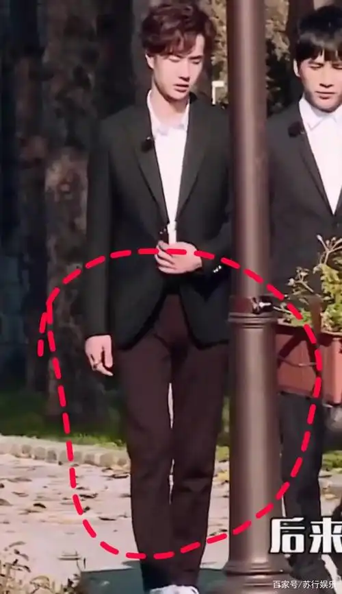 王一博和大张伟户外录节目,当镜头转向下半身时,裤子成了亮点