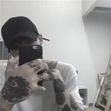 社会人头像男生带纹身霸气头像