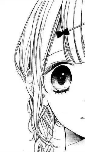 动漫风女孩侧脸简笔画画法侧面卡通人物简笔画卡通人物女孩侧面简笔画