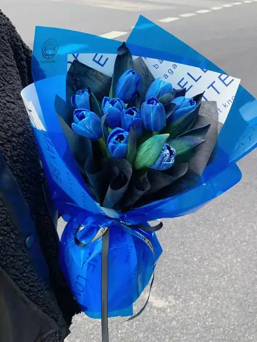蓝色郁金香重庆花店