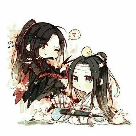 跪求魔道祖师忘羡q版图/直接发图过来/不要说一些废话生日忘羡魔道