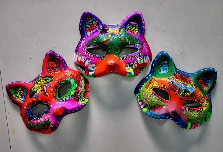 小学生作品面具
