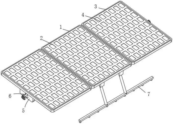 一种拼接式太阳能电池板