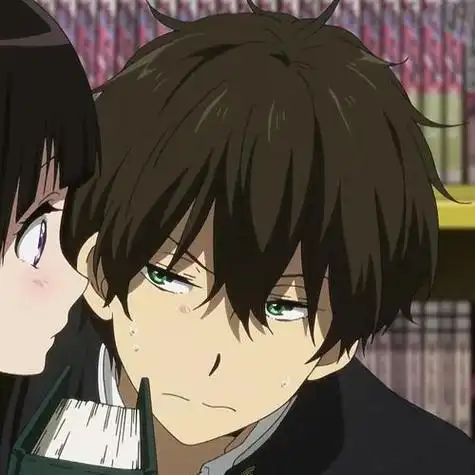 动漫情侣头像折木奉太郎冰菓情头腾讯新闻