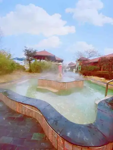 商河温泉基地-"一二线城市还是有区别的,从济南市区专程开.