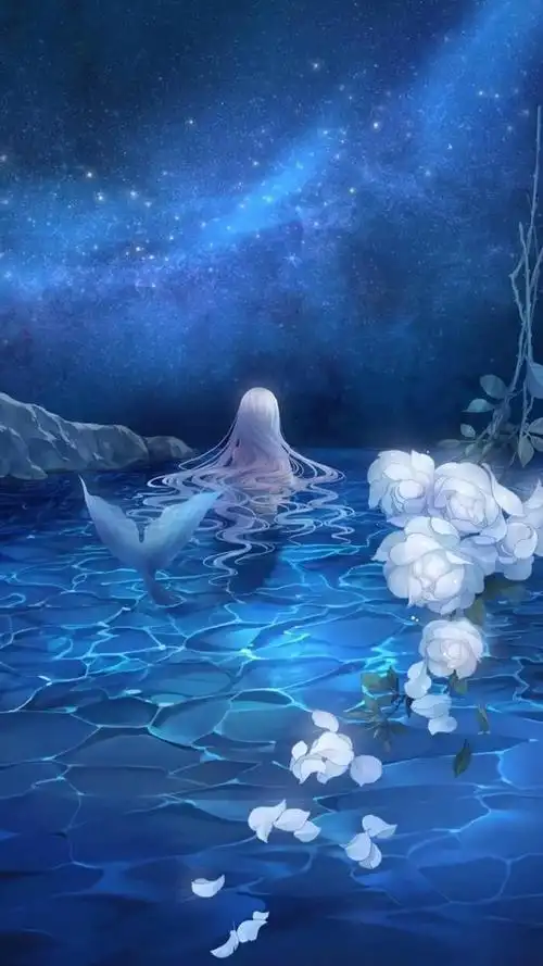 蓝色治愈系无水印手机壁纸_网易订阅