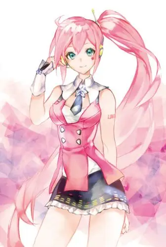 p站 二次元 插画 少女 头像 原创 韩国v4虚拟歌姬uni 图片来自p站侵删