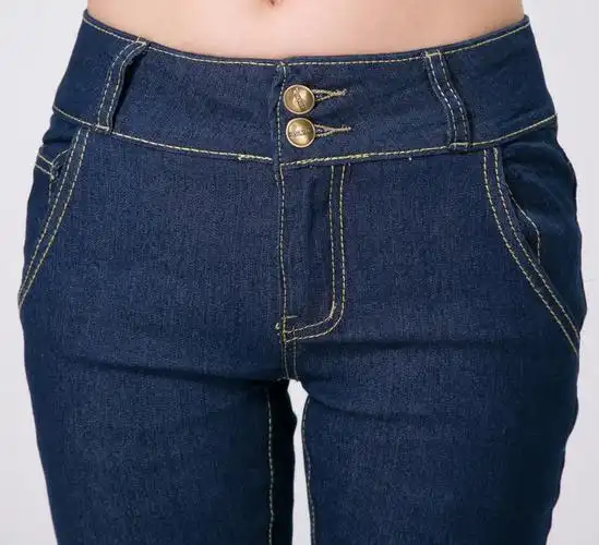 铅笔牛仔女裤修身批发代发代发lm919 - 龙海市东泗时尚一点装服装店