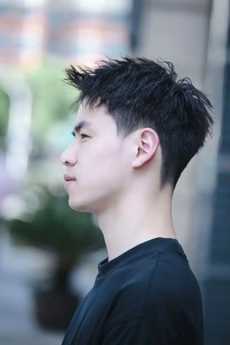 男士烫发!帅就完事!#摩根烫男 #锡纸烫男孩