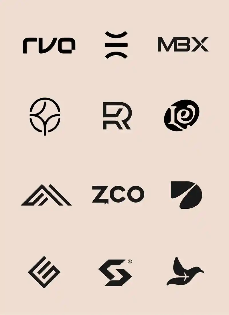 快速占据消费者视觉的极简logo