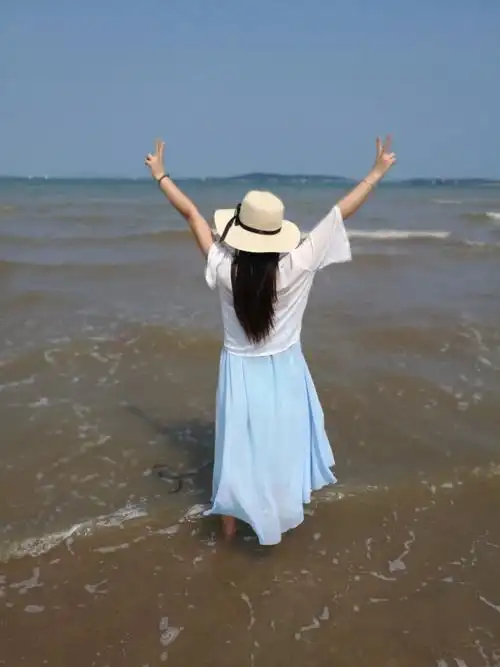 看海看美女 - 花粉随手拍花粉女生 花粉俱乐部