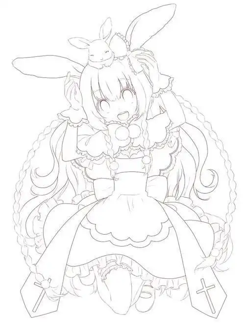 第8页简笔画的卡通人物图片简笔画动漫卡通人物简笔画图片大全-蜡笔