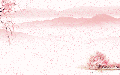 三月的桃花雨,初春萌动的情愫,迷了归途,等你驻足.