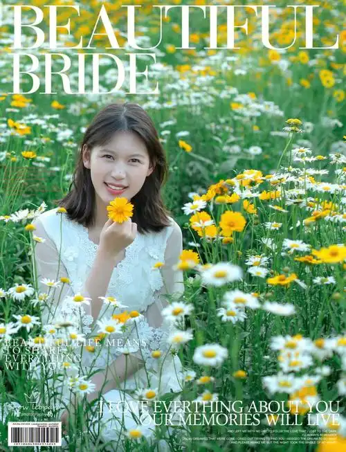 最热门的小雏菊唯美人像拍摄