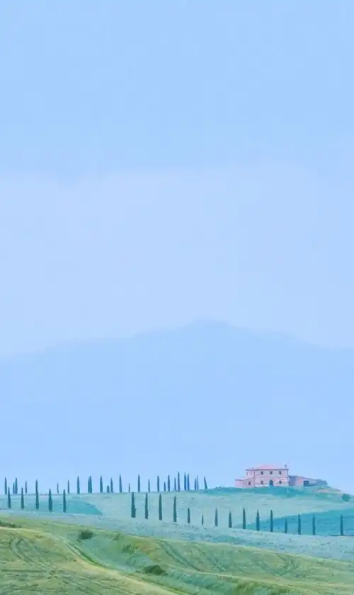 是以浅蓝色调为基础色调,再配上些许的暖色调加以点缀,是完全的小清新