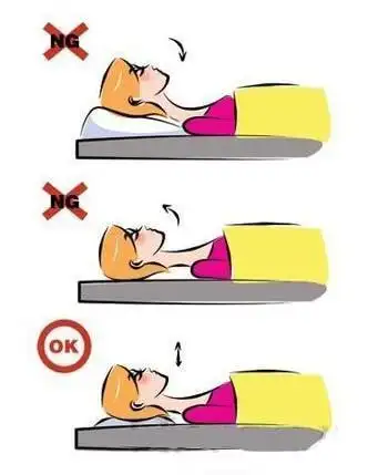 得了颈椎病不睡枕头行吗?