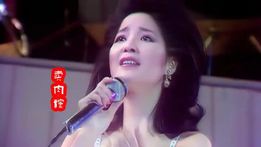 邓丽君经典老歌,一首《卖肉粽》,一段艰难的记忆,高清混剪视频