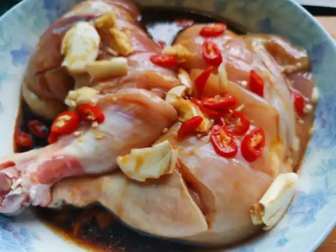 减脂期也能吃的大鸡腿子做法快去试