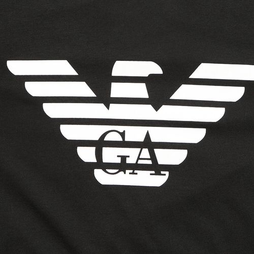 emporioarmani阿玛尼22年春夏新品时尚修身logo长袖t恤