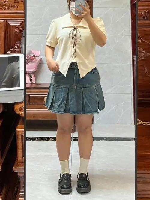 身高150  体重120斤腰围76   大腿围62  小腿围35-96今天是有一丢