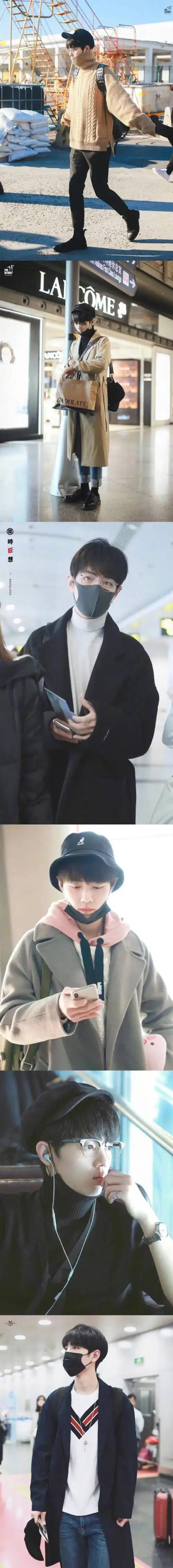 肖战#肖战机场穿搭,行走的衣架子    #肖战壁纸