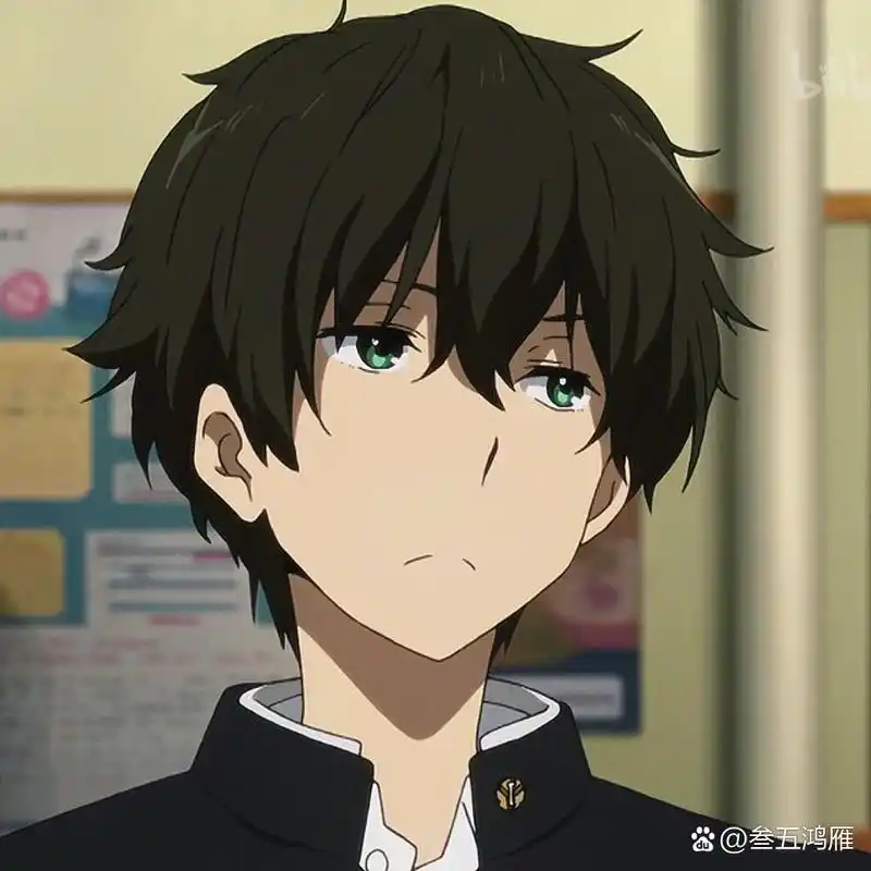 51566折木奉太郎 高质头像 番名:冰菓 禁止盗图