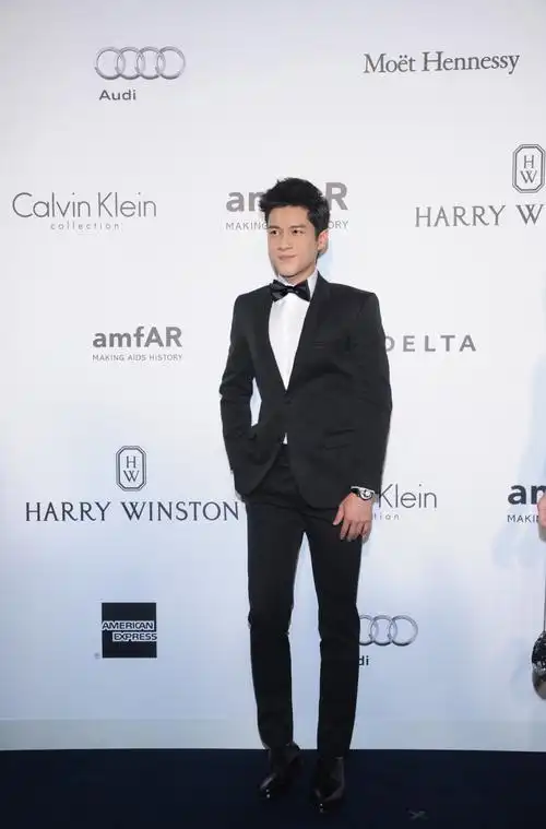 韩东君亮相慈善晚宴 英气逼人秒杀菲林无数