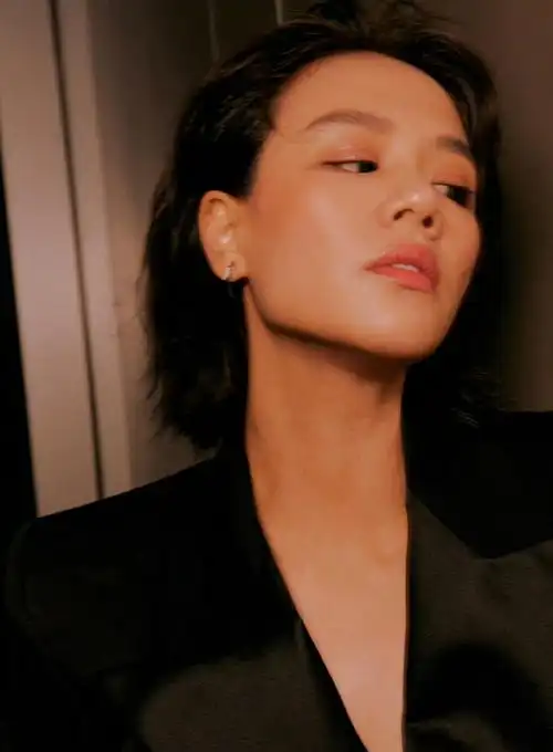 马思纯大背头##马思纯今日份霸总女