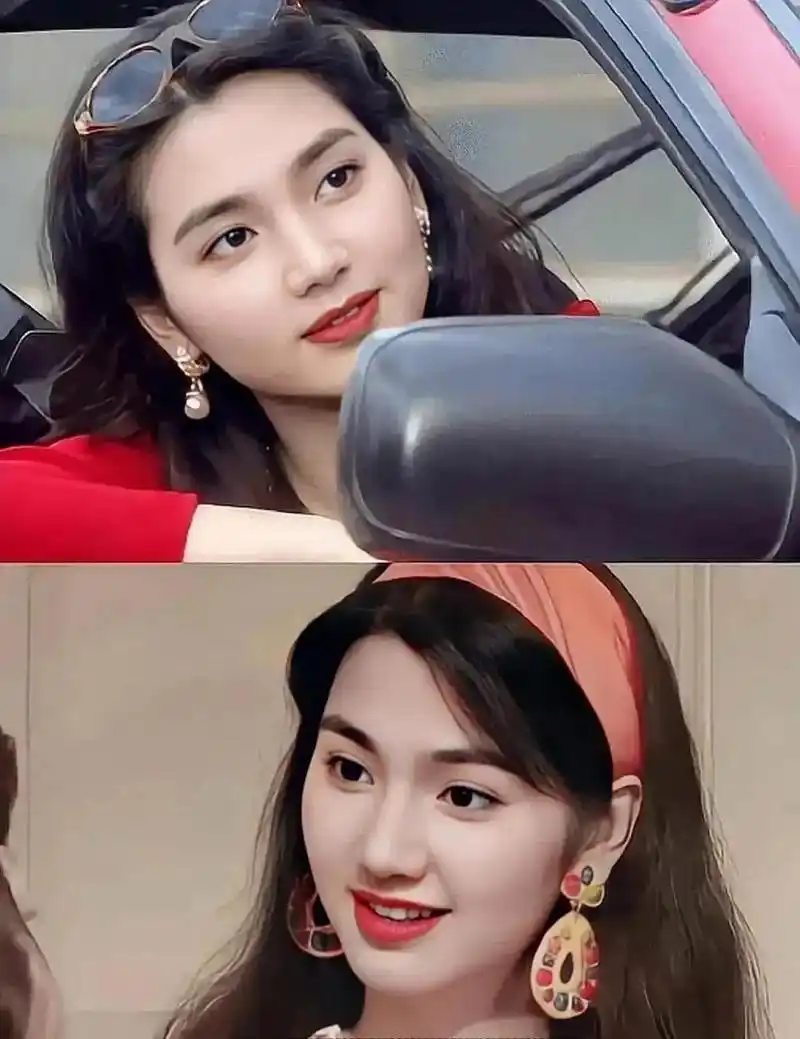 洪欣年轻时是笨蛋美女,长得漂亮就是恋爱脑,没结婚就生了孩子,还不被