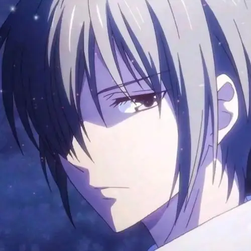 男生头像冷酷帅气侧脸