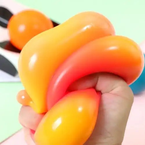 变色发泄果胶球 6cm 盒装发泄挤压球 儿童减压玩具双色减压-阿里巴巴