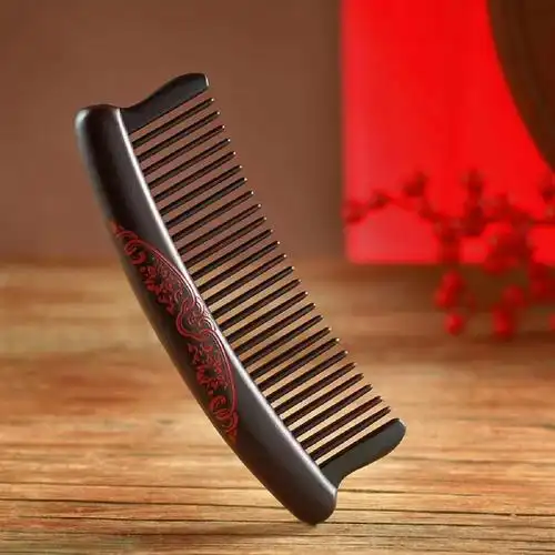 谭木匠木梳—礼盒镶齿梳悠然