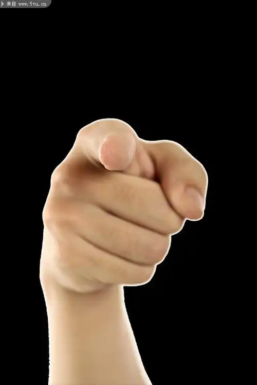 图片介绍当前图片:ps指向手势素材,主题为手指图片,可用作关于手的