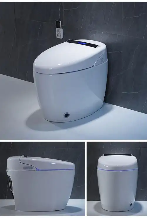 杜拉维特马桶盖杜拉维特智能马桶家用一体式自动翻盖带水箱电动冲洗坐